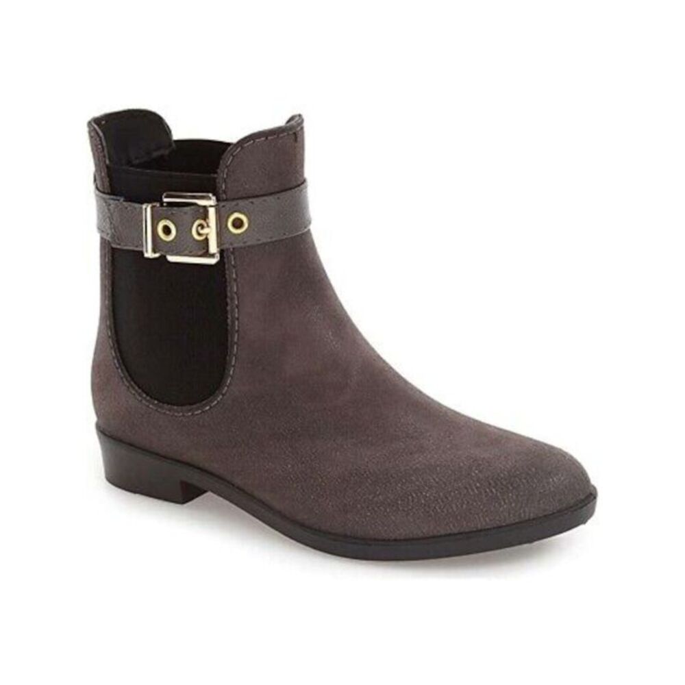 DAV Womens Brown Goring Waterproof Glasgow Round Toe Block Heel Booties 6 M